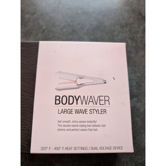 Calista Bodywaver Body Waver Styler Iron Large Wave Ballet Slipper Pink RARE - Picture 2 of 5